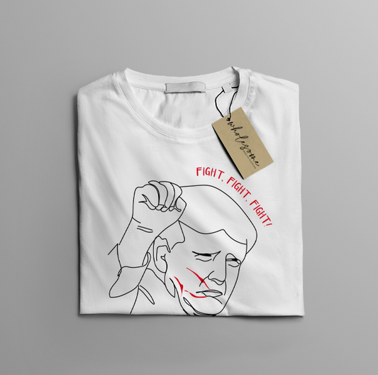 Trump Line Drawing - T-shirt